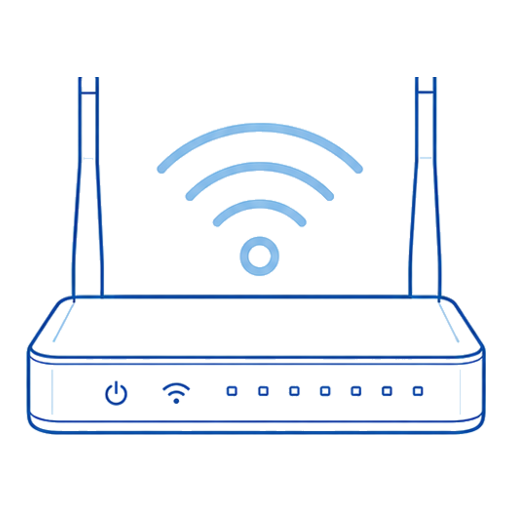Icono para Instalación de WiFi e Internet